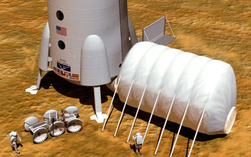 La planète Mars peut héberger des habitats de type zéro déchet via la chitine