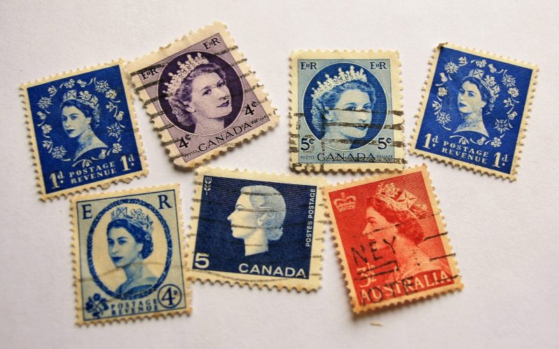 Collection de timbres en 2021